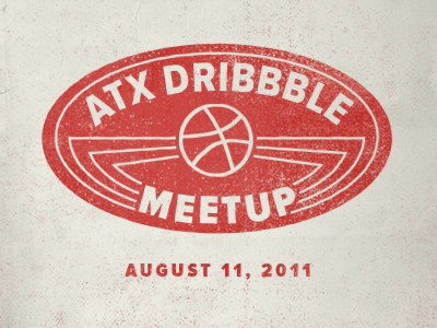 Dribbble Meetup austin grey meetup proxima nova red