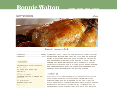 Roast Chicken