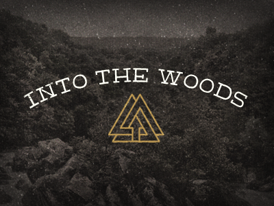 Into The Woods blog fittext hand slab lettering.js