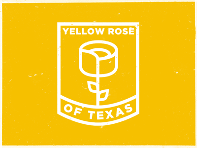 Yellow Rose of Texas heroes of texas illustration texas yellow