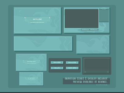 Aesthetic Genshin Impact Twitch Overlay Design | Light Cyan 5stars mona 5stars qiqi aesthetic twitch overlay cute stream package cute twitch design cute twitch designs cute twitch overlay cyan twitch package illustration minimalist twitch overlay streamer twitch twitchemotes waifu twitch design