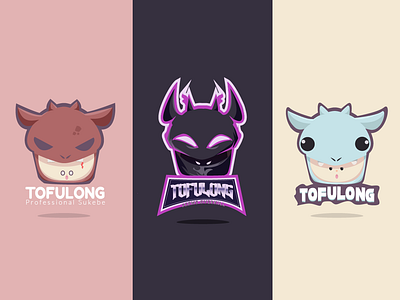 TofuLong Mascot Logos