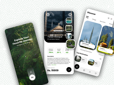 Travel - Mobile App 2022 adobe xd design figma interaction design prototyping sketch travel app travelling trending ui ui ux visual design wireframing