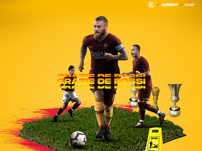 Daniele De Rossi design photo editing photo manipulation photoshop