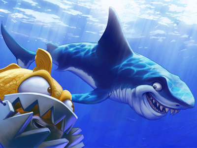 Shark thing illustration