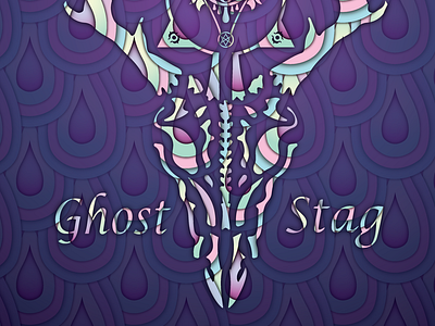 Ghost Stag Logo Design & Brand Identity