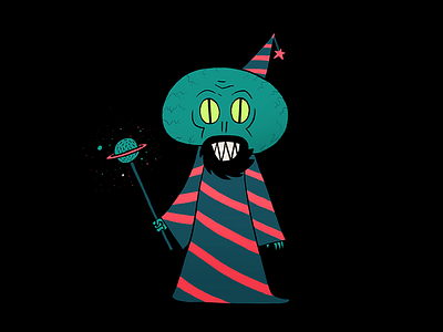 Evil wiz animation cartoon character character design concept art cool design illustration night wizard