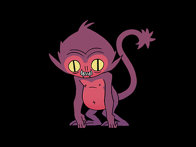 Bad monkey art character character design concept art design hell illustration monkey wicked