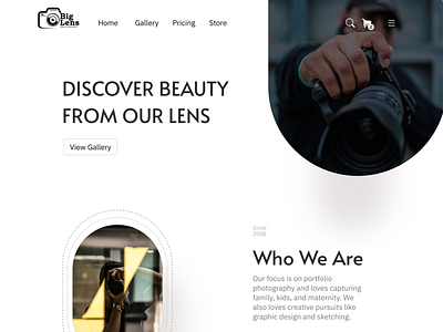 Photography Landing Page