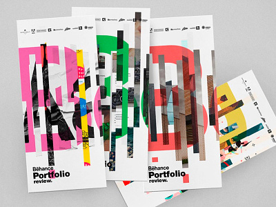 Behance portfolio review behance minimal modern typography
