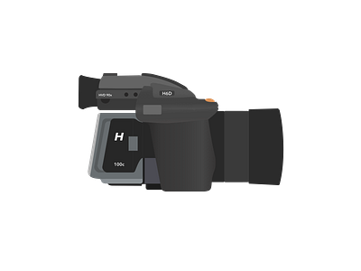 Hasselblad_H6D design illustration photography vector