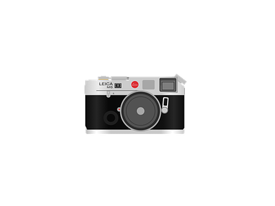 Leica M6 design illustration photography ui vector