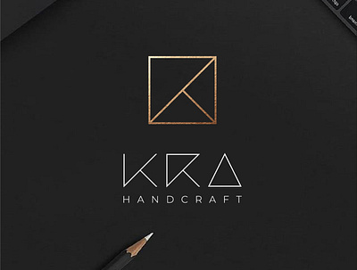 KRA logo branding desain design ikon ilustrasi logo merek ui vektor