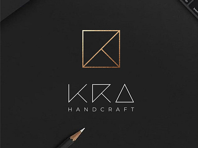 KRA logo branding desain design ikon ilustrasi logo merek ui vektor