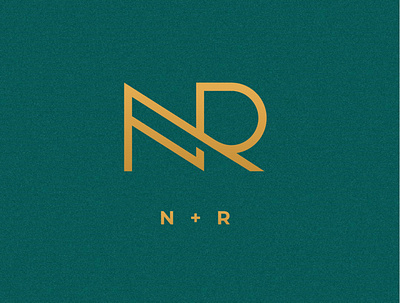 NR logo design branding desain design ikon illustration logo merek vektor