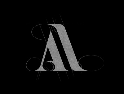 Letter AA logo branding desain design ikon illustration ilustrasi logo merek ui vektor