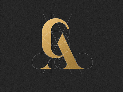 Letter CA logo