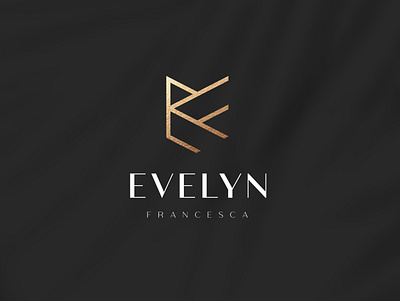 EF logo design branding desain design ikon illustration logo merek vektor