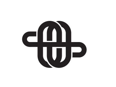 Oso monogram desain ikon logo merek tipografi
