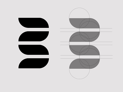 b and 3 tulips branding desain design ilustrasi merek tipografi