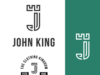 John King branding desain design icon logo merek tipografi typography vector vektor