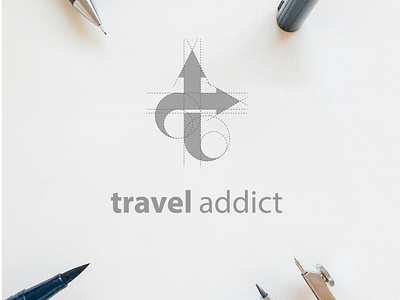 travel addict logo