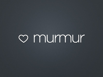 Murmur gotham heart logo rounded