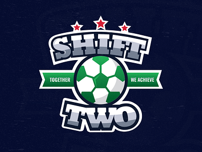 SHIFT TWO branding graphic design green illustration logo sports