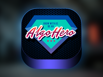 AlgoHero Logo app logo icon ios ios app