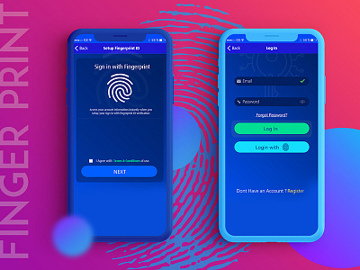 Set Up Fingerprint UI/UX
