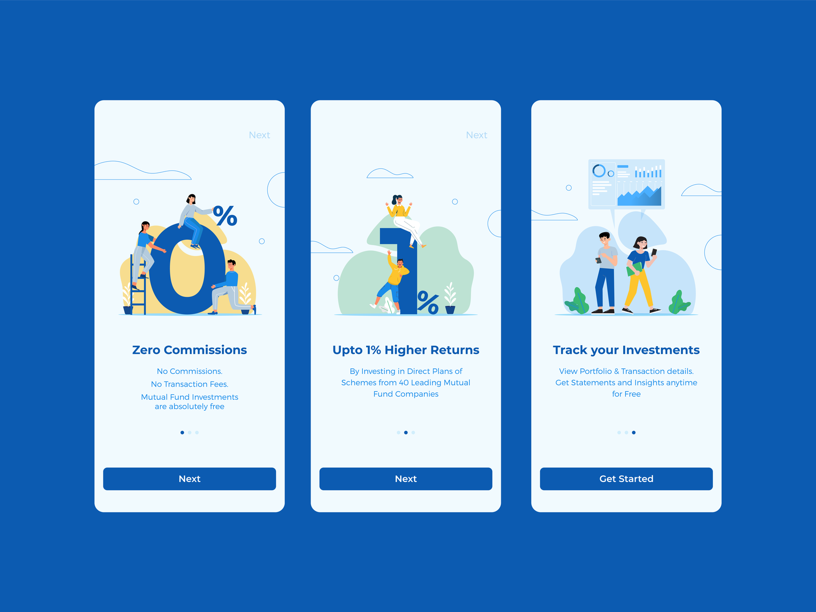 Onboarding Screens by Darshan Hosangadi on Dribbble