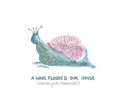 Flooded House comic art comics design graphicdesign illustration