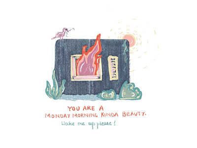 Monday Morning Beauty comic art comics design graphicdesign illustration