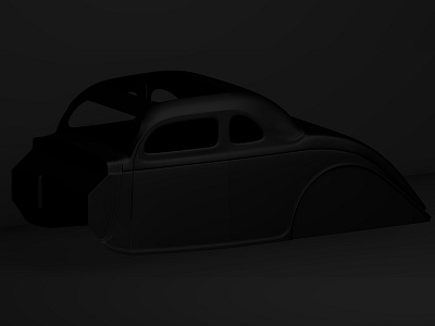 '35 Coupe Body 3d ford hotrod wip