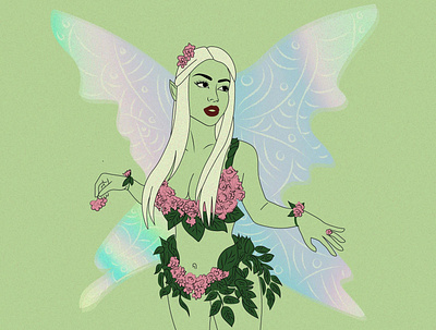 Your fairy godmother artwork digitalart illustration illustrator