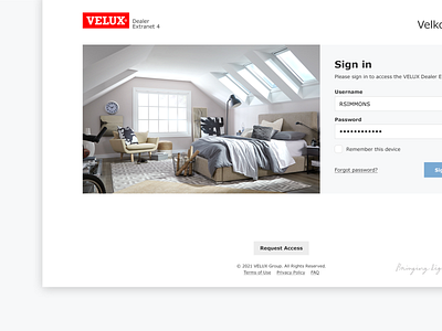 Velux minimal minimalist ui ui design uidesign uiux web webdesign website design