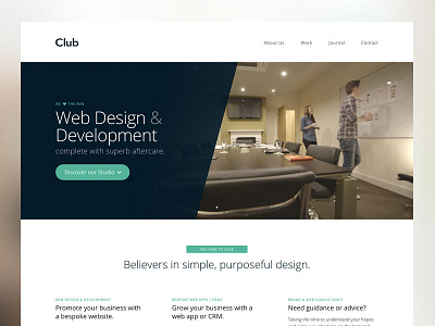 Club - Homepage