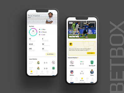 BetBox App Concept Design