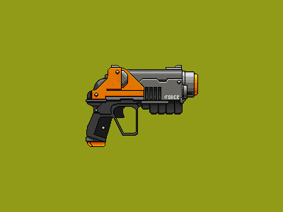 Pixel Gun by Pavel Manachin on Dribbble