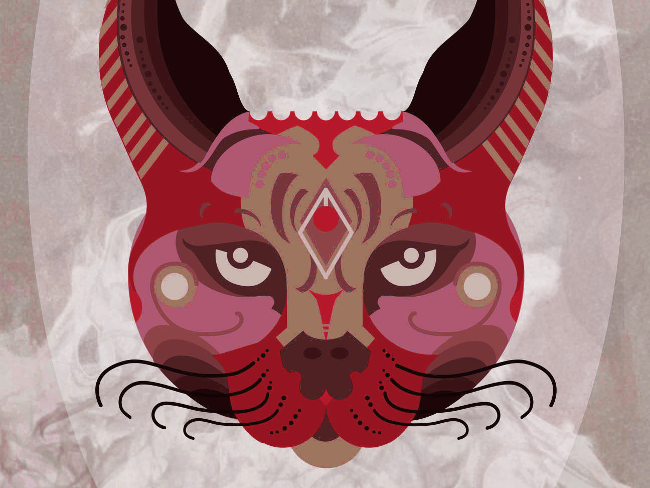 Red Caracal by Meheret Gedion on Dribbble