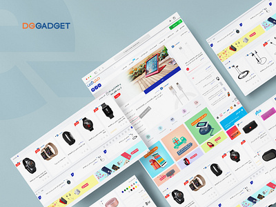 DGGADGET Online Shop Website