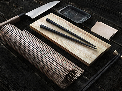 Sushi Kit 3d intrigue!! knife sushi visualization