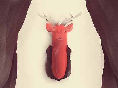 my deer 2d deer illustration