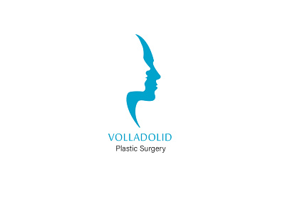 VOLLADOLID plastic Surgery Clinic Logo flatdesign graphic design icons illustration logo logodesign minimalist logo