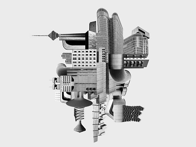 Brutalist Composition blackandwhite brutal brutalism brutalist brutalist design collage collage art collage maker collageart collages montage photoshop surreal surreal art surreal collage surrealism surrealist surrealistic visual art wowtiful