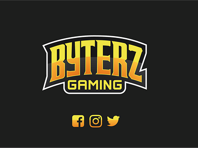 Byterz Gaming branding branding design byterz design esport logo esports flat gaming logo gradient illustrator logo logo design minimal minimalist