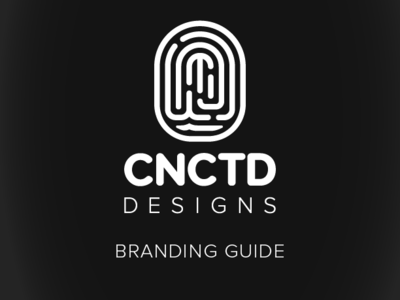 CNCTD Designs branding branding design illustrator logo logo design minimal photoshop