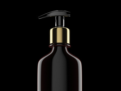 Shampoo 3D modeling 3d 3d modeling rendering