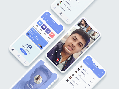 Ui / Ux Dsign (Video Conferrencing App)