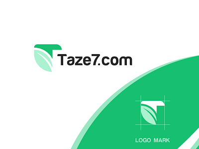 Taze7.com® branding des design graphic design logo